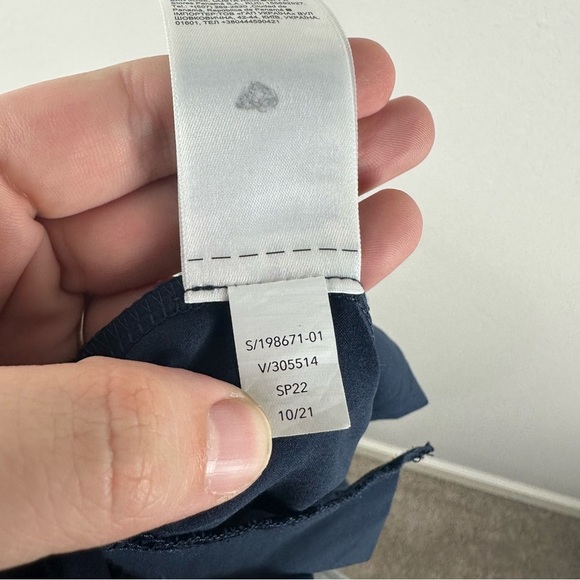 Athleta Dark Blue Brooklyn Ankle Athleisure Casual Pants Size 2 - Picture 8 of 8